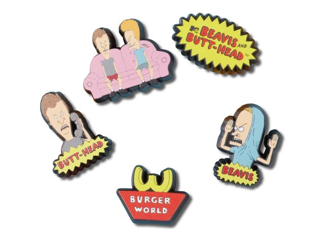 Beavis & Butthead Jibbitz Set - 5 Pack