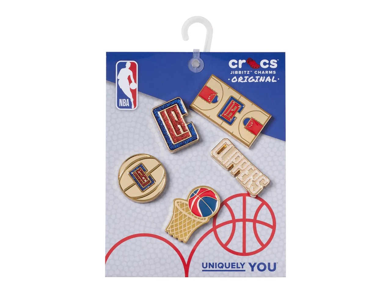 Los Angeles Clippers Jibbitz Set - 5 Pack