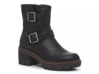 Monika Moto Boot Black Synthetic view