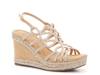 Oriana Wedge Sandal Taupe view