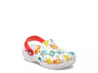 Pokemon Classic Clog - Kids' White/Multicolor view
