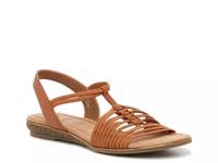 Betty Sandal Cognac Brown view