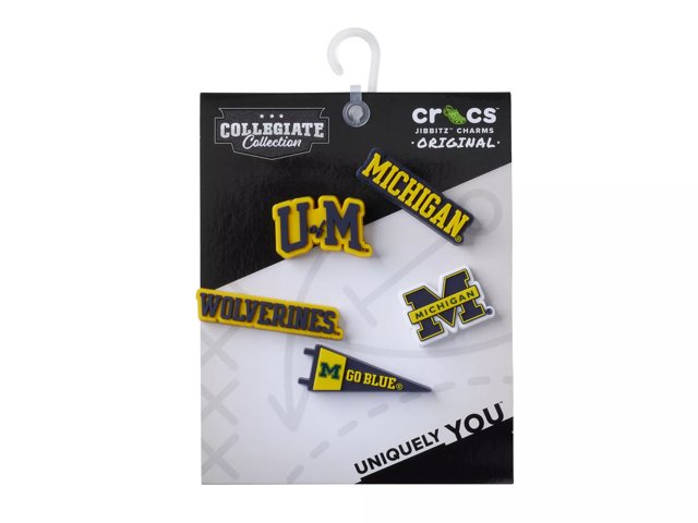 University of Michigan Jibbitz Set - 5 Pack