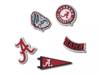 University of Alabama Jibbitz Set - 5 Pack Multicolor view