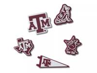 Texas A&M University Jibbitz Set - 5 Pack Multicolor view