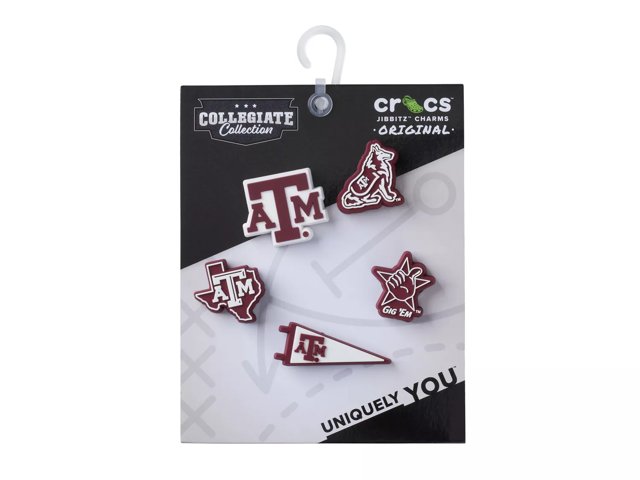 Texas A&M University Jibbitz Set - 5 Pack