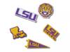Louisiana State University Jibbitz Set - 5 Pack Multicolor view