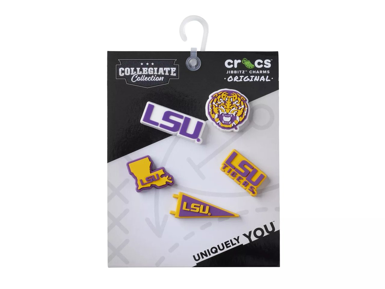 Louisiana State University Jibbitz Set - 5 Pack