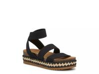 Krissy Sandal - Kids' Black Fabric view