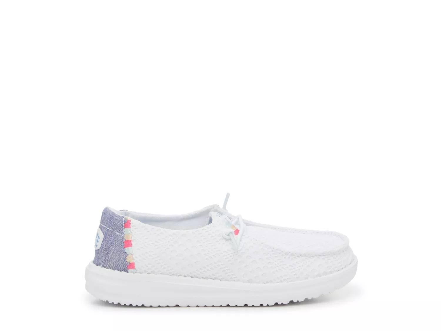 Featuring the girls' HEYDUDE Wendy Boho Slip-On Sneaker. Click to shop this shoe.