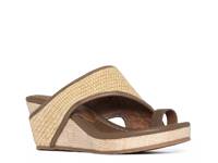 Gyer Wedge Sandal Taupe view