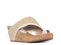 Gyer Wedge Sandal Bone/Natural view