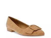 Kalea Ballet Flat Sand Suede view