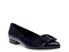 Kalea Ballet Flat Midnight Navy Patent Synthetic view