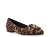 Kalea Ballet Flat Brown Leopard Print Synthetic view