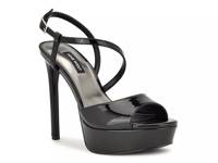 Geez Platform Sandal Black view