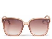 Da Vinci Square Sunglasses Peach/Mauve view