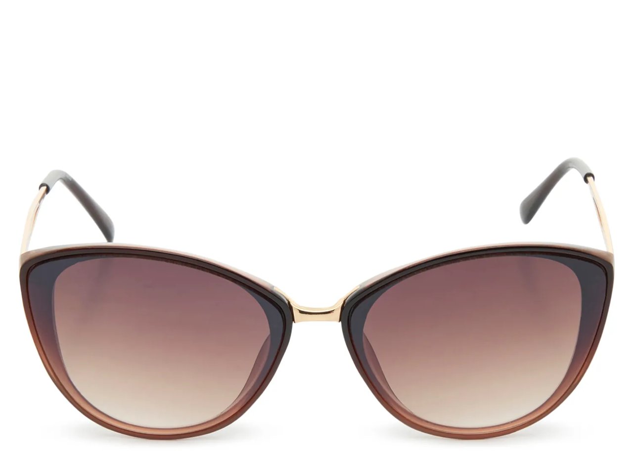 Brandy Round Cat-Eye Sunglasses
