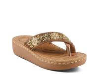 Masai Sandal Tan/Goldtone Metallic view