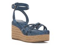 Loressa Platform Sandal Blue view