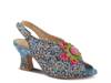 Cinique Sandal Navy Multicolor view