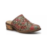 Rosalinda Mule Red/Multicolor view
