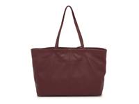 Beth Leather Tote Purple view