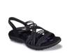 Reggae Slim Simply Stretch Sandal Black view