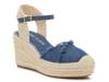 London Wedge Sandal Denim Navy view