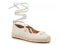 Leyla Espadrille Flat French Vanilla Ivory view