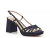 Blanche Sandal Navy Fabric view