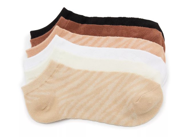 Animal Women's No Show Socks - 6 Pack