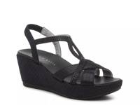 Calasy Wedge Sandal Black view