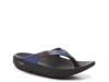 OOlala Luxe Flip Flop - Women's Dark Purple Iridescent view