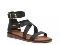 Riana Gladiator Sandal Black view