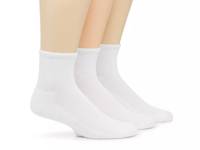 White Ankle Socks - 5 Pack Mens' White view