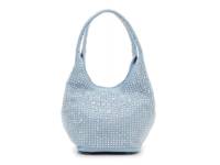 Bling Hobo Bag Denim Blue view