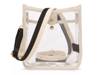 Clear Crossbody Bag Clear/Ivory/Black view