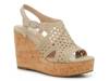 Jaleena Wedge Sandal Taupe view