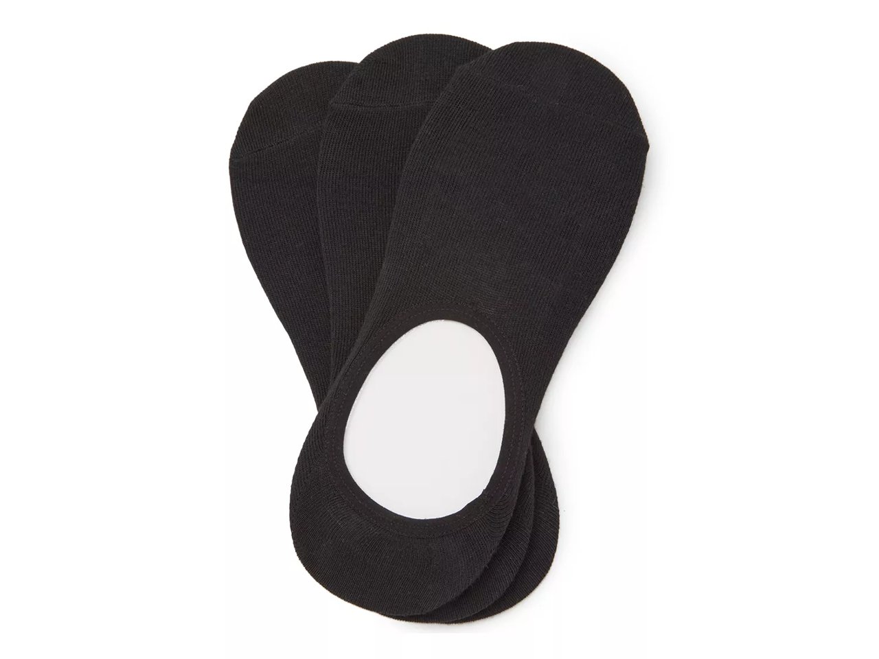 Simple Men's Extended Size No Show Liners- 3 Pack