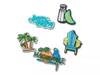 Margaritaville Jibbitz Set  - 5 Pack Multicolor view