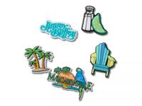Margaritaville Jibbitz Set  - 5 Pack Multicolor view