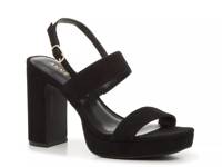 Zoelle Sandal Black Fabric view