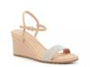 Saint Wedge Sandal Beige view