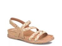 Gydeon Wedge Sandal Tan/Beige/Gold Metallic view
