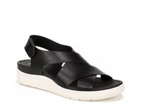 Time Off Sea Wedge Sandal Black view