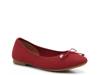 Sasha Ballet Flat Heart Red view