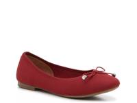 Sasha Ballet Flat Heart Red view