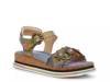 Onyx Wedge Sandal Blue Multicolor view