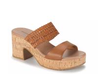 Myles Platform Sandal Dark Caramel view